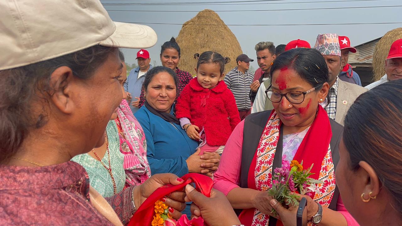 “म जनतसँग गरेको वाचा सतप्रतिशत पुरा गर्ने जनप्रतिनिधी हुँ” : रेनु दाहाल