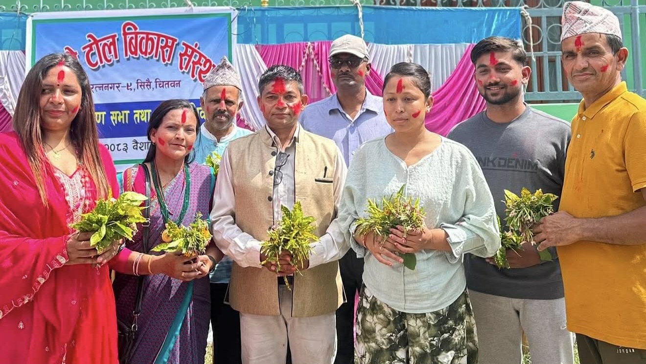 सिसै टोल विकास संस्थाकाे अध्यक्षमा पुन: रामु पौडेल