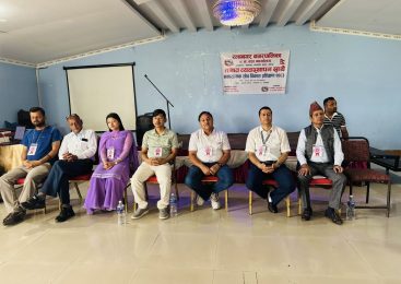 रत्ननगर–९ मा तनाव व्यवस्थापन तथा सकारात्मक सोच विकास सम्बन्धी प्रशिक्षण कार्यक्रम